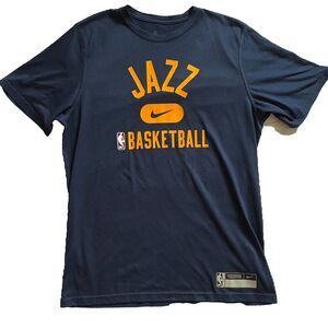 Utah Jazz Navy Blue Nike Dri-Fit T-Shirt